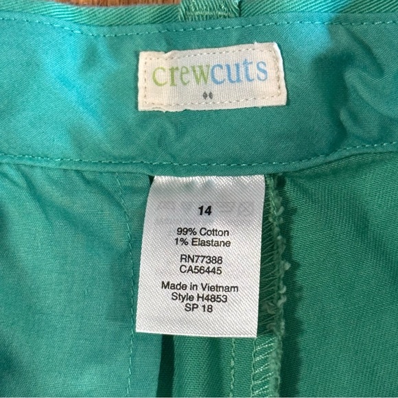 Crewcuts Turquoise Shorts Boys Size 14 - Picture 3 of 5